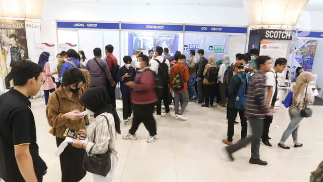 Data terbaru dari Badan Pusat Statistik (BPS) dan platform lowongan kerja nasional, 10 provinsi di Indonesia yang memiliki jumlah lowongan kerja terbanyak.